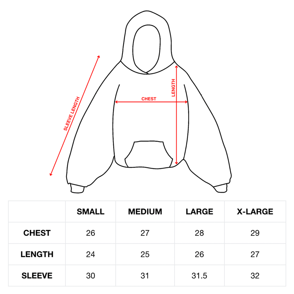 THE LOVED HOODIE (FINAL STOCK)